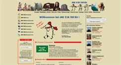 Desktop Screenshot of joefartours.com